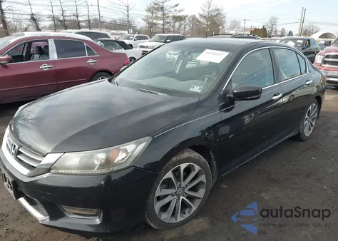 2014 Honda Accord Sport из США, поврежденный, VIN 1HGCR2F50EA046562